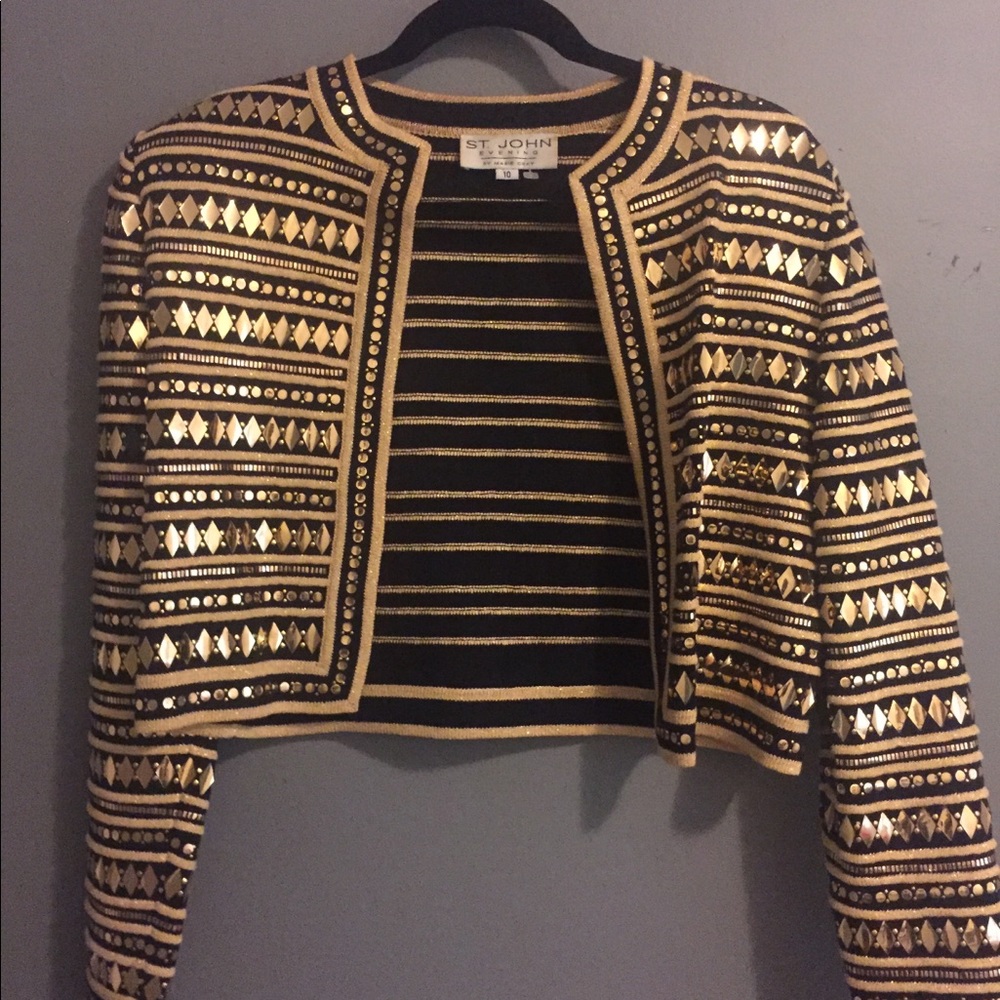 St John Sequins Jacket